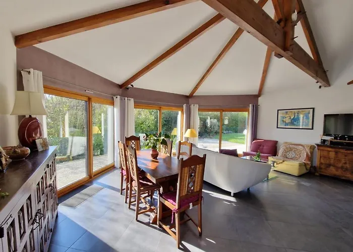 Сasa de vacaciones Maison Plain-pied 4 Pers, Jardin, Bbq, Wifi, Animaux Ok - - Fr-1-706-8